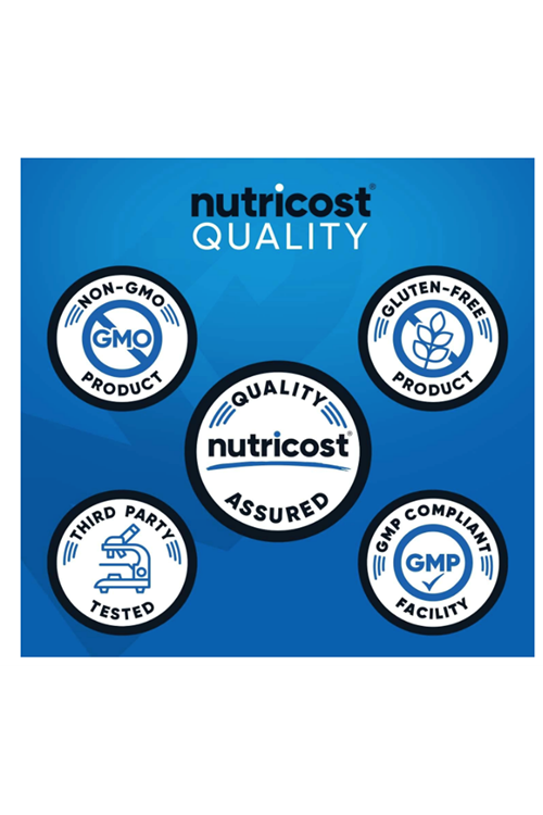 Nutricost HMB (1500mg) and Vitamin D3 (6000 IU) Supplement - 240 Capsules