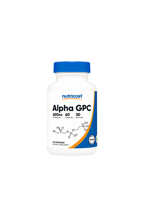Nutricost Alpha GPC 600mg, 60 Capsul - Non-GMO and Gluten Free.Abd Menşei.36