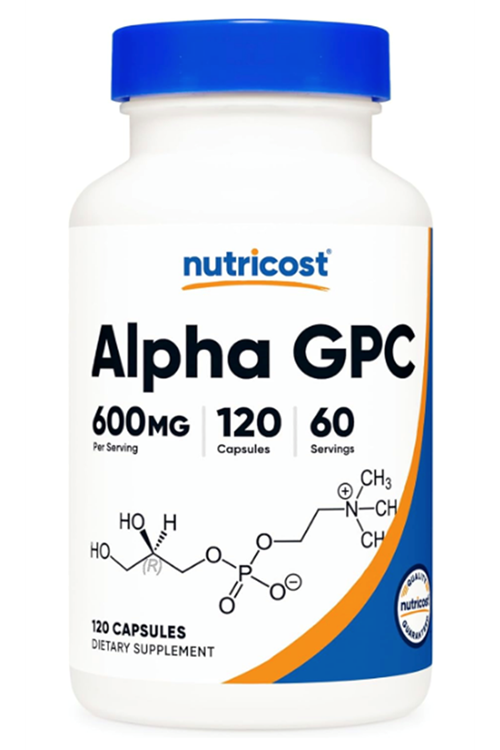 Nutricost Alpha GPC 600mg, 60 Capsul - Non-GMO and Gluten Free.Abd Menşei.36.