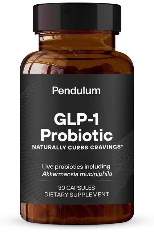 Pendulum GLP-1 Probiotic – Relieves GLP-1 Digestive Issues Like Bloating, Constipation & Diarrhea | Improves Regularity & Gut Health with Akkermansia & Other Strains (30 Capsules)
