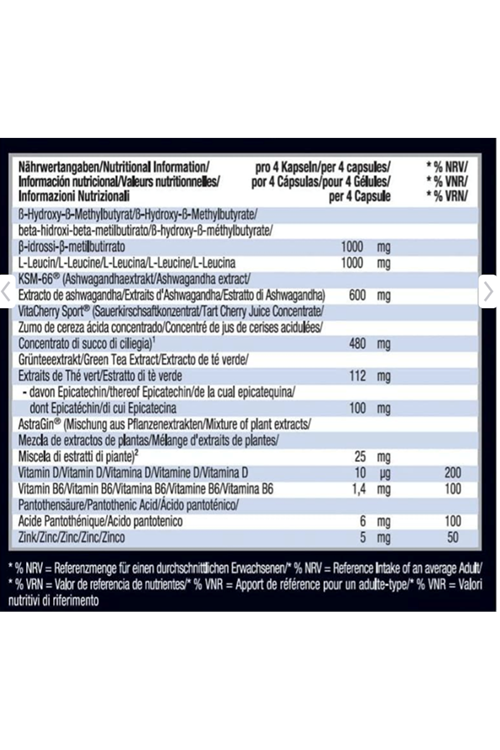 WEIDER MEGA MASS - SUPER POWERFUL MUSCLE GROWTH (SKT: 11.2025) 120 Capsul 73.