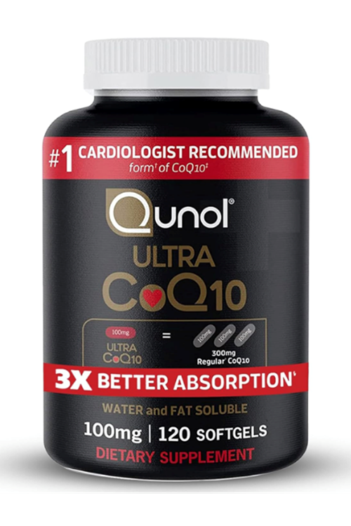 Qunol CoQ10 100mg  120 Softgels, Ultra CoQ10 100mg, 3x Better Absorption, Antioxidant for Heart Health  Energy Production, Coenzyme Q10 Vitamins and.