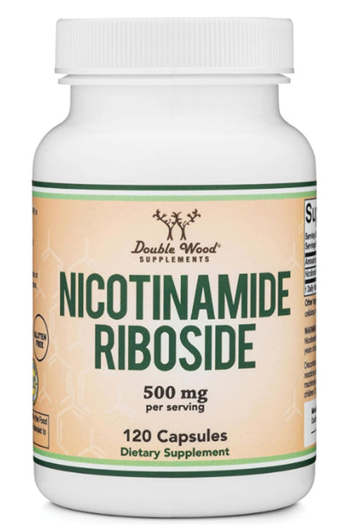 Double Wood NR NAD + (Nicotinamide Riboside) Hydrogen Malate 120 Capsul.