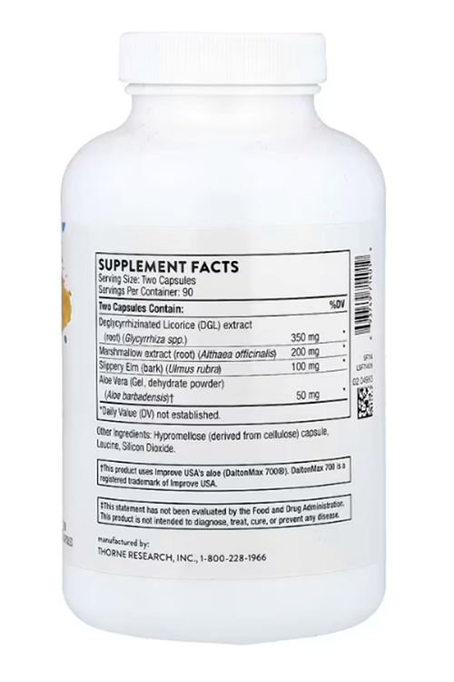 Thorne, GI-Relief, 180 Capsules.Made ın Usa.