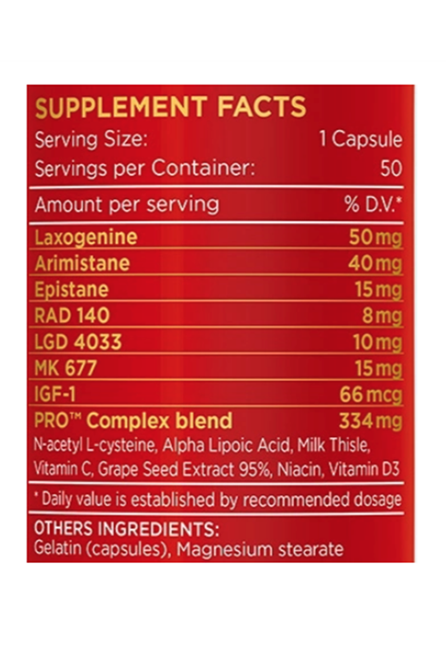 Swiss Pharmaceuticals RX-GH PRO 50 capsul.