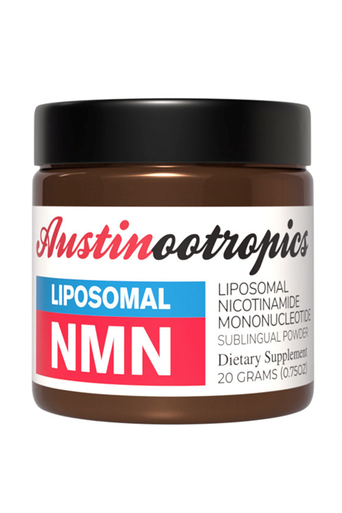 Austinootropics Liposomal NMN Powder Sublıngual 20 gram 250mg 80 Servis  Usa Menşei.