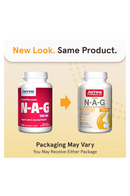 Jarrow Formulas® N-A-G 700mg (Özelsporcugıdaların'dan !!) N-Acetyl Glucosamine, Acetylated Form of Glucosamine Joint Support, 120 Veggie Capsul.