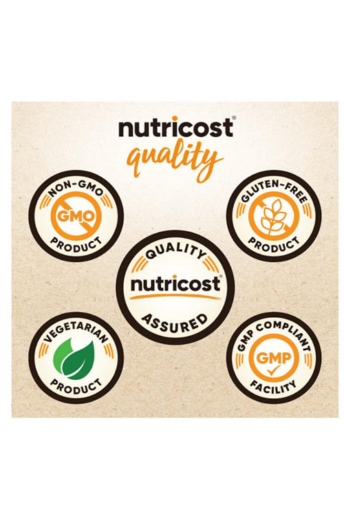 Nutricost Organic Lion's Mane Mushroom Powder 454gr - Certified USDA Organic.