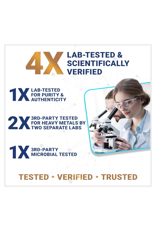 Dr. Berg Asha+ 1000mg  Root with Black Pepper from Bioperine - 90 Capsules.