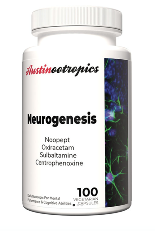 Austinootropics  Neurogenesis Noopept  330mg  100 Veg Capsul.Made ın Usa