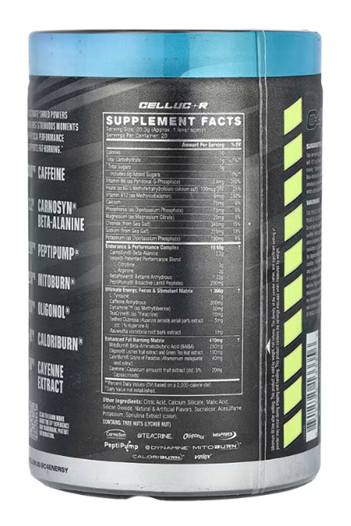 Cellucor C4 Ultimate Shred Pre-Workout Powder 406gr.Usa Versiondur.Avrupa Değil.68.