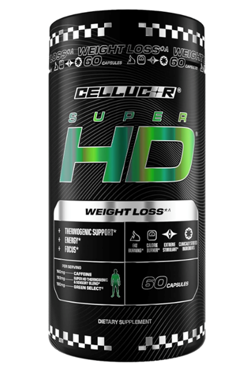 Cellucor Super HD Weıght Loss Fat Burner, 60 Capsules. Usa Menşei.57.
