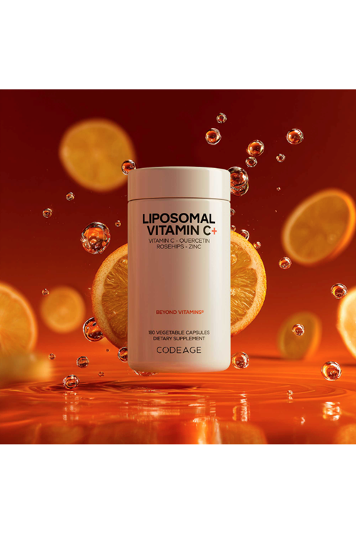 Codeage Liposomal Vitamin C 1500mg with Zinc,Elderberry,Citrus-Quercetin- Rose Hips  180 Capsules.