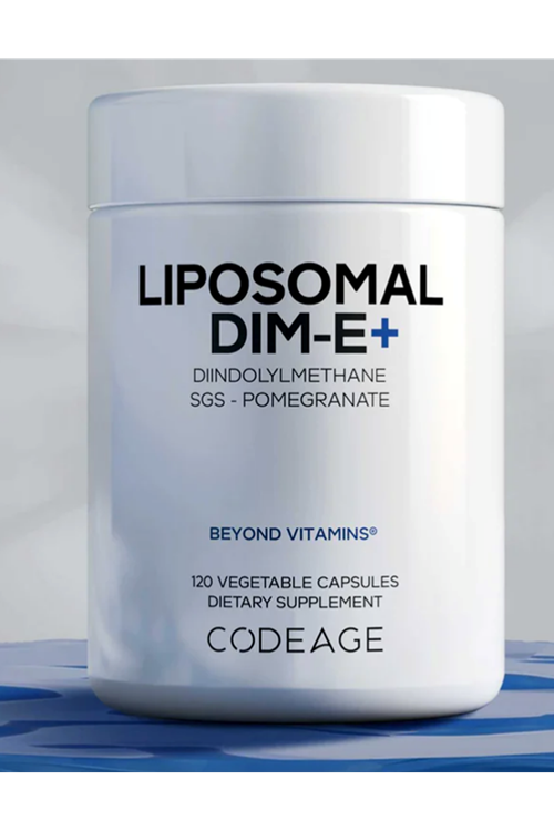 Codeage Liposomal DIM  SGS, Pomegranate, Broccoli, Vitamin E Isomers Tocopherols Alpha Beta Gamma Delta 120 Capsules.