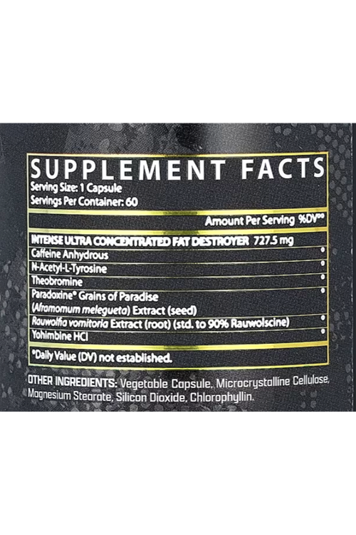 Nutrex LIPO-6 Black Intense, Ultra Concentrate, 60 Black-Capsul.Avrupa Değildir.Amerikan Versiondur!!.45.
