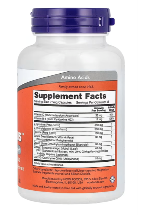 NOW Foods, True Focus, 90 Veg Capsules.