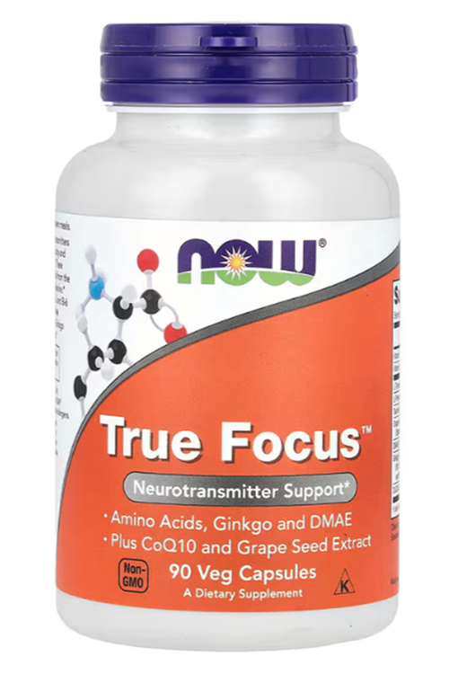 NOW Foods, True Focus, 90 Veg Capsules.