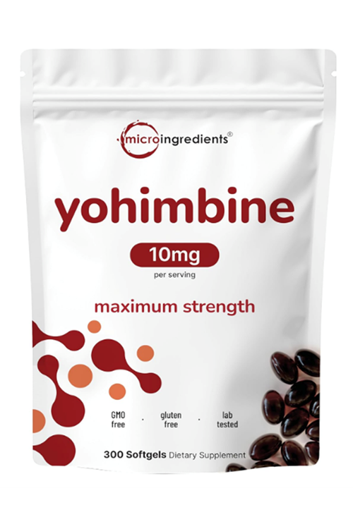 Micro Ingredients Double Strength Yohımbıne HCL  Men and Women, 10mg  300 Softgels.USA.50.