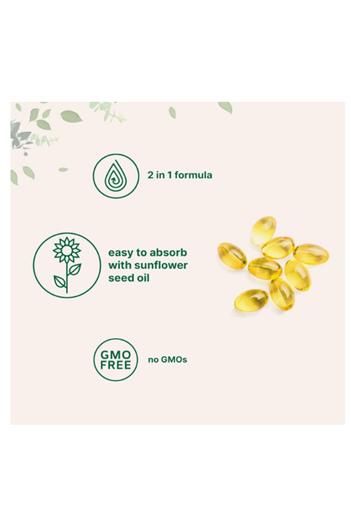 Micro Ingredients Vitamin D3 5,000 IU + K2 MK-7 100 mcg, 300 Softgels  Vitamins D - K Complex  Extra Strength, Easy to Swallow, Non-GMO, Gluten Free.