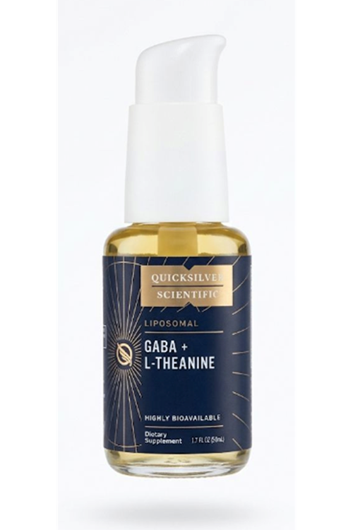 Quicksilver Scientific Liposomal GABA + L Theanine (GÜMRÜK MUAYENE NUMUNE ÜRÜNÜ)  (50ml).Made ın Usa.66.