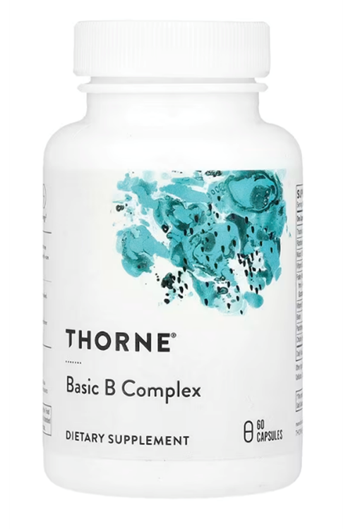 Thorne, Basic B Complex, 60 Capsules.