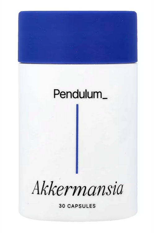 Pendulum Akkermansia Probiotic with Prebiotic Fiber - Increases GLP-1 Production, Delayed Release, Third-Party Tested, 100M AFU Live Strain for Gut Health 30 Capsul. Mde ın Usa.92.