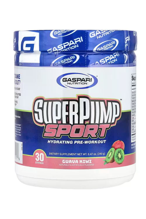 Gaspari Nutrition SuperPump Sport Hydrating Pre-Workout 240 gr.Made ın Usa.