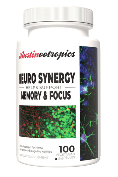 Austinootropics  Neuro Synergy  100 Veg Capsul.Made ın Usa.