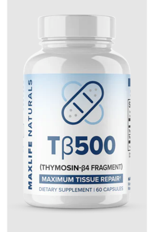 MaxLife Naturals TB500 Thymosın-B4 Fragment 60 Capsul.Made ın Usa 82.