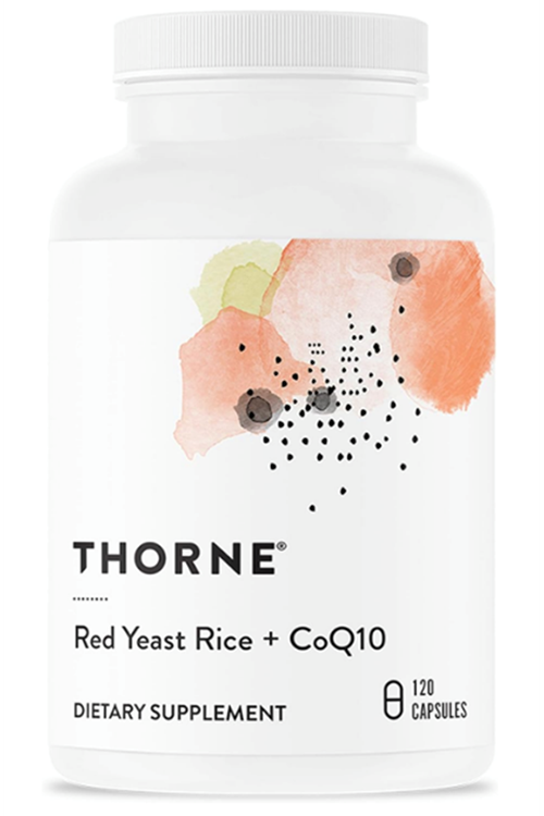 Thorne Red Yeast Rice + CoQ10, 120 Capsules.Orj Usa.