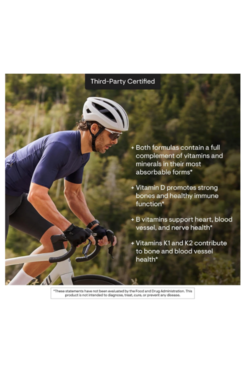 THORNE   Multi-Vitamin Elite A.M 90. - P.M 90. Daily Two Formulas Third-Party Certified 180 Capsul.