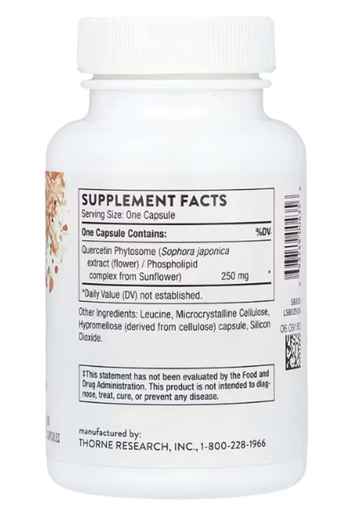 Thorne  Quercetin Phytosome, 60 Capsul.Orj Abd Menşei.