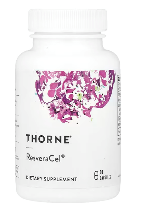THORNE  ResveraCel  Nicotinamide Riboside Quercetin Phytosome Resveratrol  60 Capsul.Orj Abd Menşei.