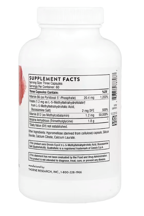 Thorne Methyl-Guard®, 180 Capsul.Orj Abd Menşei.
