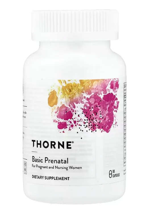 Thorne Basic Prenatal, 90 Capsules.Orj Usa.