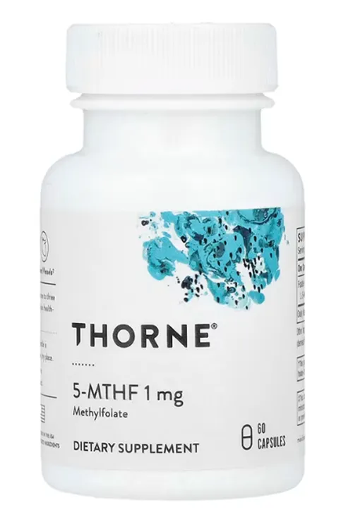 Thorne 5-MTHF, 1 mg, 60 Capsules.Orj Usa.