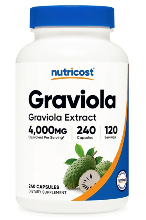 Nutricost Graviola Extract 240 Capsul.(Ösg Özel Sporcu Gıdaları).