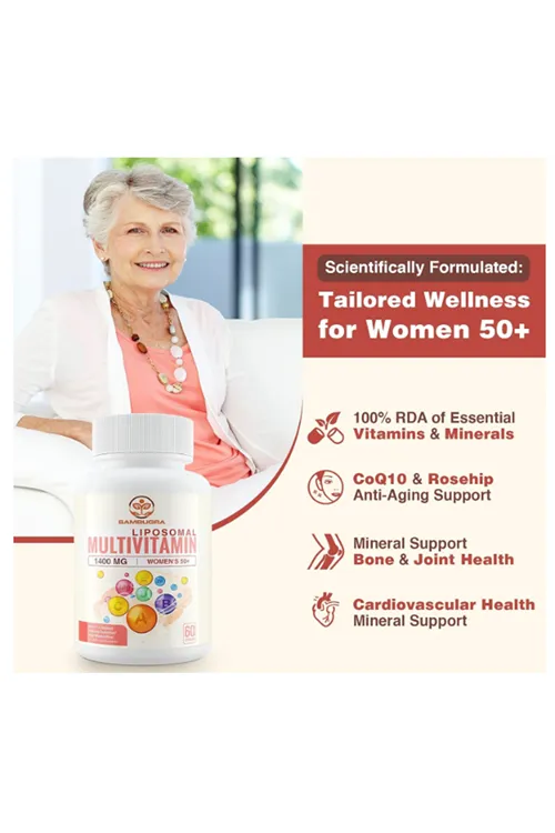 Sambugra Liposomal Multivitamin for Women 50+ 60 Capsul.(Ösg Özel Sporcu Gıdaları)