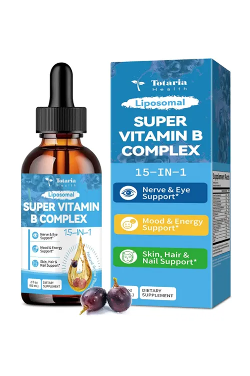 Totaria Liposomal Vitamin B Complex Pro 60ML 60 Servis.(Ösg Özel Sporcu Gıdaları)