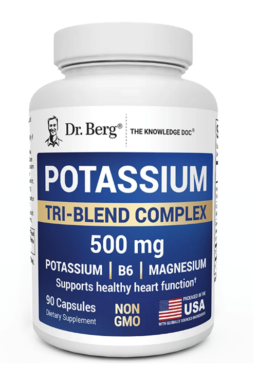 Dr. Berg Potassium Tri-Blend Complex  90 Capsul.