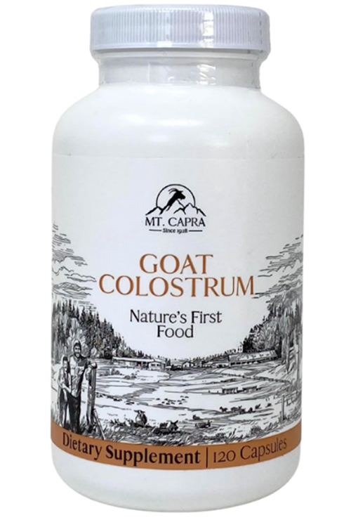Mt. Capra, Goat Colostrum, 120 Capsules.