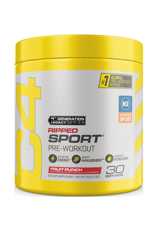 Cellucor C4 Ripped Sport Pre Workout Weight Loss - 30 Servis.Usa Menşei.53.