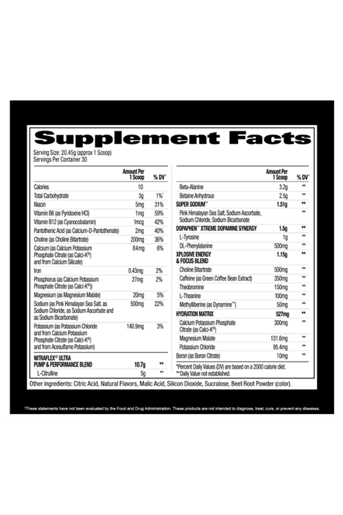 GAT SPORT NITRAFLEX Ultra 613gr (30 Servings).Usa İçerik.