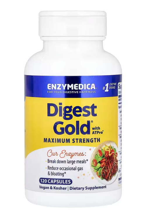 Enzymedica, Digest Gold® with ATPro®, 120 Capsules.