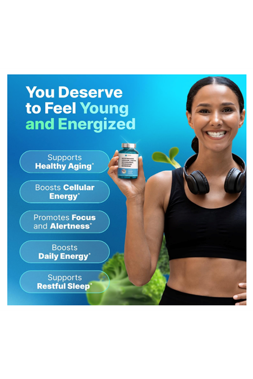 Advantage Nutra NMN Supplement Alternative - Liposomal Nicotinamide Riboside, Fisetin, Resveratrol, Apigenin, Berberine 60 Capsul.