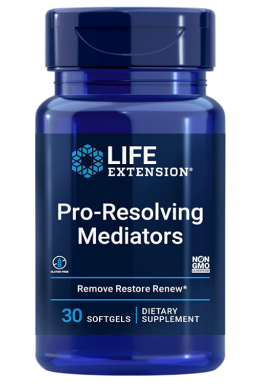 Life Extension Pro-Resolving Mediators SPM 30 Softgels.