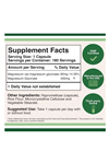 Double Wood Magnesium Glycinate 400mg, 180 Capsul.Abd Menşei.39.