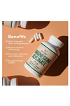 Double Wood Magnesium Glycinate 400mg, 180 Capsul.Abd Menşei.39.