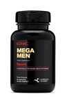 GNC Mega Men Sport Daily Multivitamin for Performance, Muscle Function, and General Health -90 Tablet.Usa Version.62.
