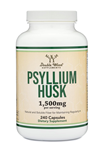 Double Wood (Özelsporcugıdaların'dan !!) Psyllium Husk (240 Capsul 1,500mg Per Serving) 37.